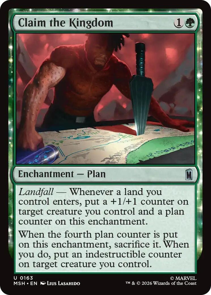 Image for Claim the Kingdom (163) [Marvel Super Heroes] (MSH) - Magic: The Gathering