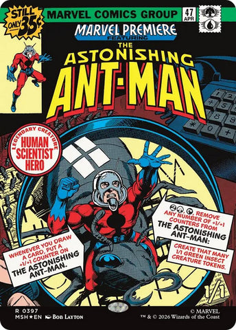 Image for The Astonishing Ant-Man (Borderless) (397) [Marvel Super Heroes] (MSH) - Magic: The Gathering