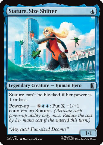 Image for Stature, Size Shifter (76) [Marvel Super Heroes] (MSH) - Magic: The Gathering