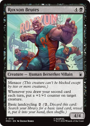 Image for Roxxon Brutes (113) [Marvel Super Heroes] (MSH) - Magic: The Gathering