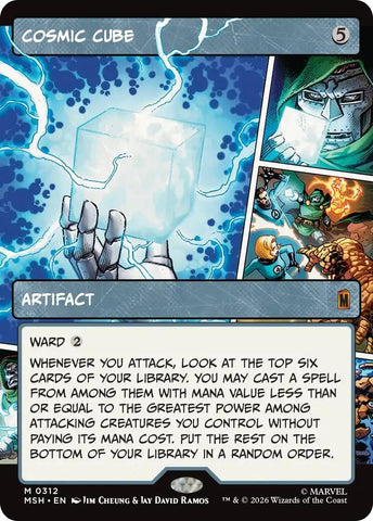 Image for Cosmic Cube (Borderless) (0312) (312) [Marvel Super Heroes] (MSH) - Magic: The Gathering