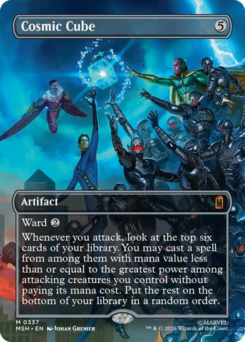 Image for Cosmic Cube (Borderless) (0337) (337) [Marvel Super Heroes] (MSH) - Magic: The Gathering