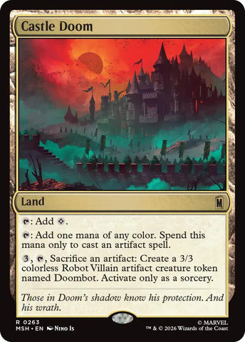 Image for Castle Doom (263) [Marvel Super Heroes] (MSH) - Magic: The Gathering