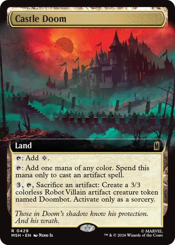 Image for Castle Doom (Extended Art) (429) [Marvel Super Heroes] (MSH) - Magic: The Gathering