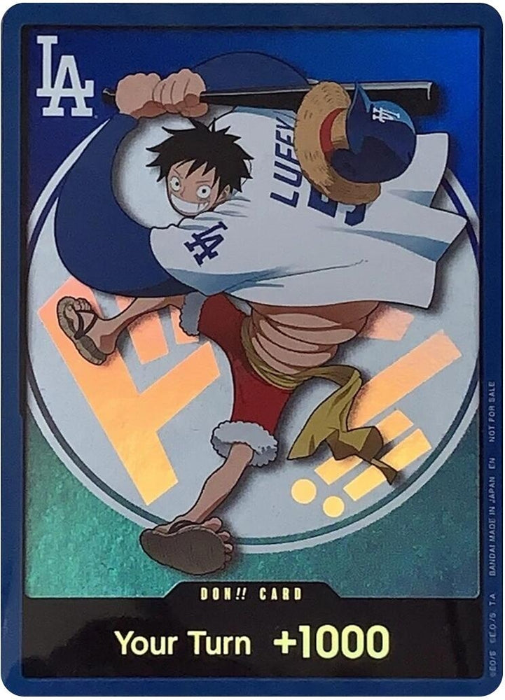 Image for DON!! Card (LA Dodgers 2026 Promo) [One Piece Promotion Cards] (OP-PR) - One Piece Card Game