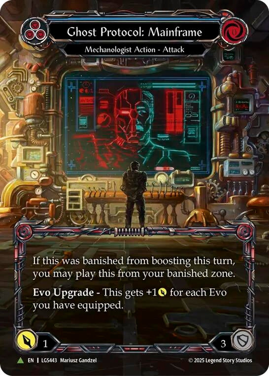 Image for Ghost Protocol: Mainframe (Marvel) (LGS443) [Flesh and Blood: Promo Cards] (PR) - Flesh and Blood TCG