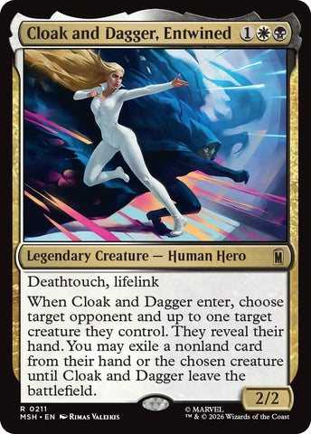 Image for Cloak and Dagger, Entwined (211) [Marvel Super Heroes] (MSH) - Magic: The Gathering