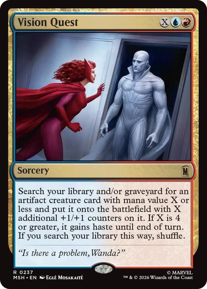 Image for Vision Quest (237) [Marvel Super Heroes] (MSH) - Magic: The Gathering