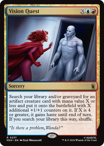 Image for Vision Quest (237) [Marvel Super Heroes] (MSH) - Magic: The Gathering