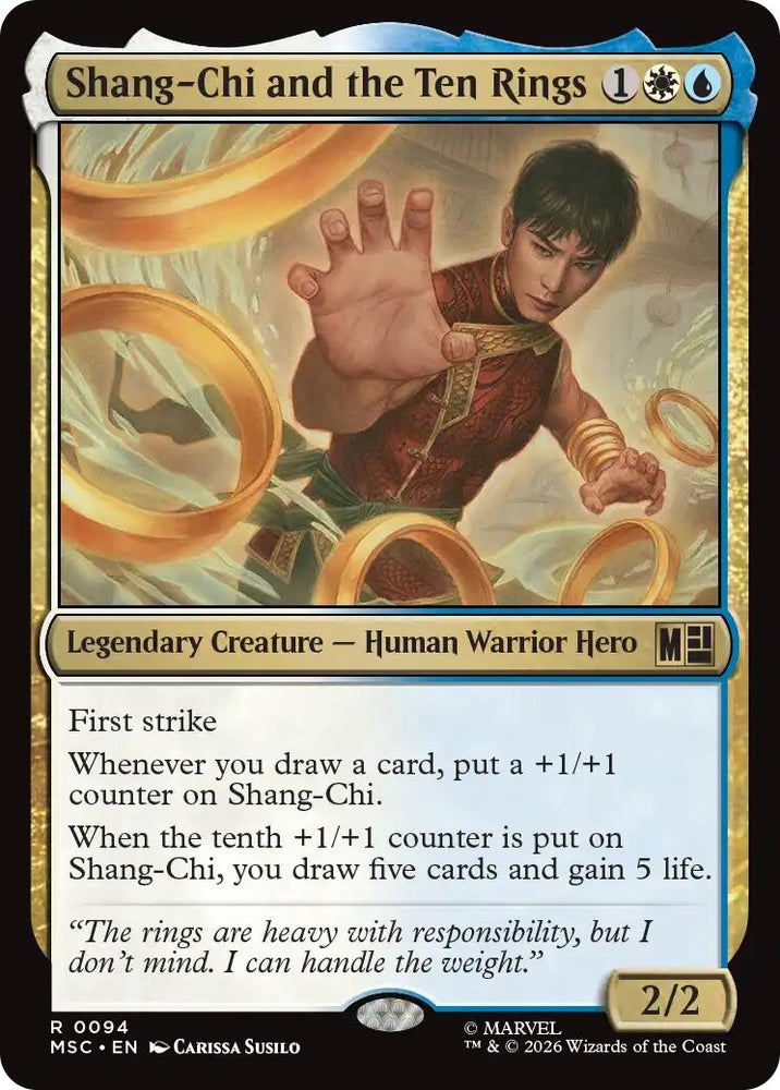 Image for Shang-Chi and the Ten Rings (94) [Commander: Marvel Super Heroes] (MSC) - Magic: The Gathering