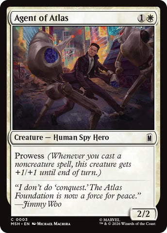 Image for Agent of Atlas (3) [Marvel Super Heroes] (MSH) - Magic: The Gathering