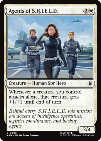 Image for Agents of S.H.I.E.L.D. (5) [Marvel Super Heroes] (MSH) - Magic: The Gathering