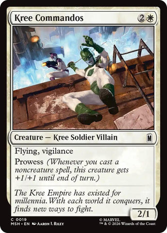 Image for Kree Commandos (19) [Marvel Super Heroes] (MSH) - Magic: The Gathering