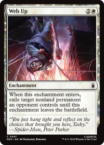 Image for Web Up (41) [Marvel Super Heroes] (MSH) - Magic: The Gathering
