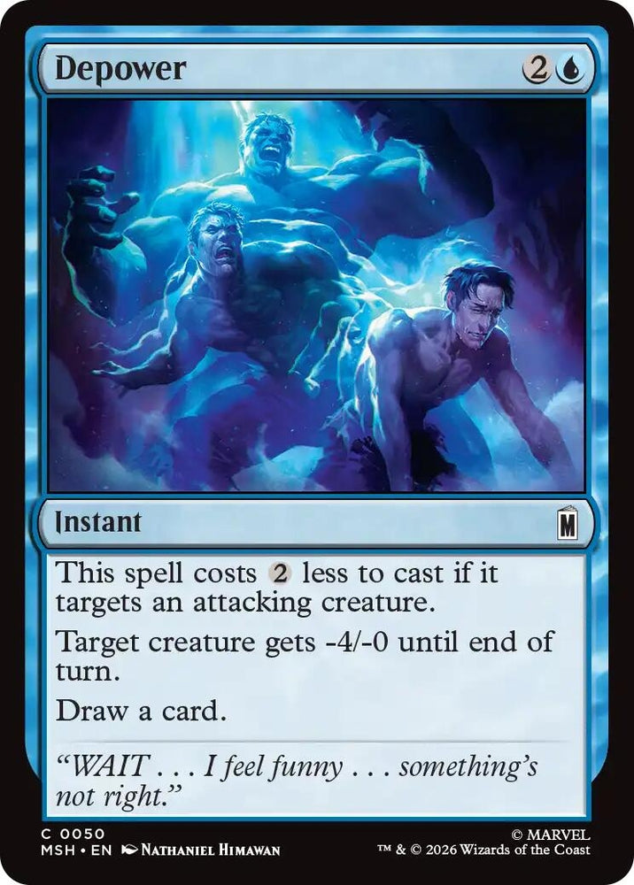 Image for Depower (50) [Marvel Super Heroes] (MSH) - Magic: The Gathering