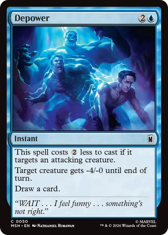Image for Depower (50) [Marvel Super Heroes] (MSH) - Magic: The Gathering
