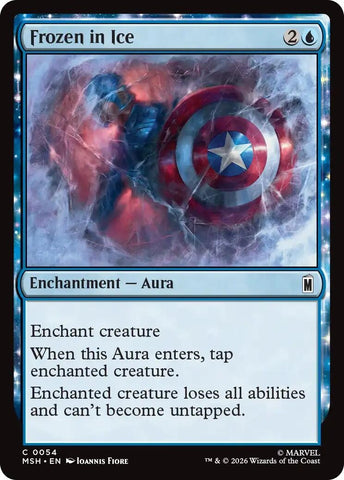 Image for Frozen in Ice (54) [Marvel Super Heroes] (MSH) - Magic: The Gathering