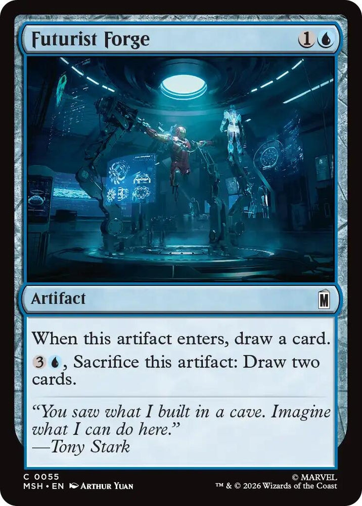 Image for Futurist Forge (55) [Marvel Super Heroes] (MSH) - Magic: The Gathering