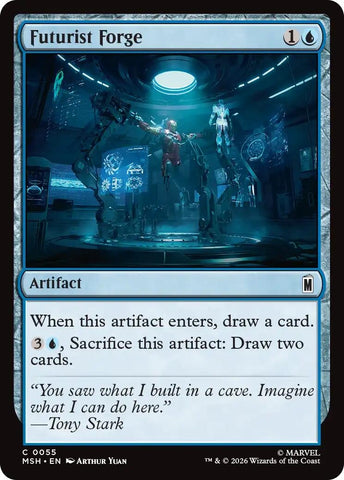 Image for Futurist Forge (55) [Marvel Super Heroes] (MSH) - Magic: The Gathering