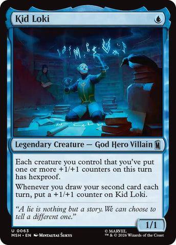 Image for Kid Loki (63) [Marvel Super Heroes] (MSH) - Magic: The Gathering