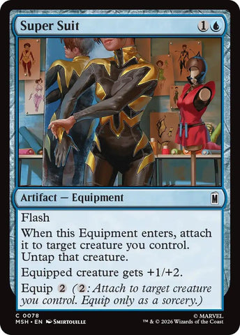 Image for Super Suit (78) [Marvel Super Heroes] (MSH) - Magic: The Gathering