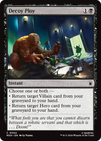 Image for Decoy Ploy (94) [Marvel Super Heroes] (MSH) - Magic: The Gathering