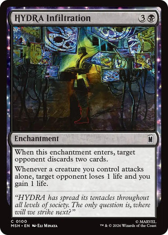 Image for HYDRA Infiltration (100) [Marvel Super Heroes] (MSH) - Magic: The Gathering