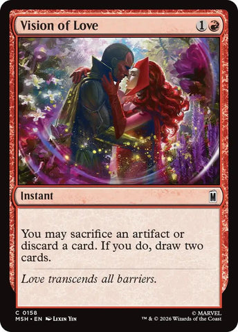 Image for Vision of Love (158) [Marvel Super Heroes] (MSH) - Magic: The Gathering