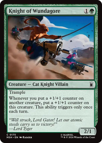 Image for Knight of Wundagore (175) [Marvel Super Heroes] (MSH) - Magic: The Gathering