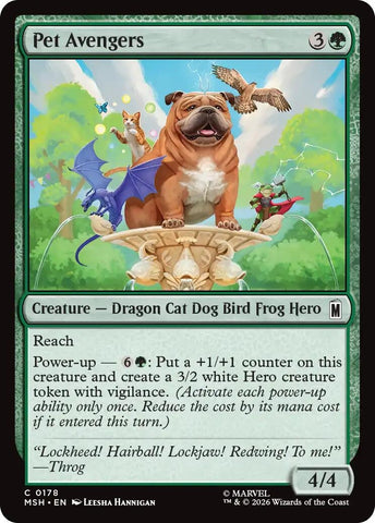 Image for Pet Avengers (178) [Marvel Super Heroes] (MSH) - Magic: The Gathering
