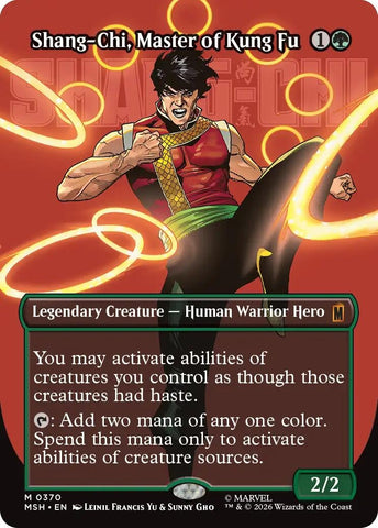 Image for Shang-Chi, Master of Kung Fu (Borderless) (0370) (370) [Marvel Super Heroes] (MSH) - Magic: The Gathering