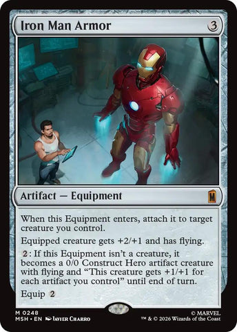 Image for Iron Man Armor (248) [Marvel Super Heroes] (MSH) - Magic: The Gathering