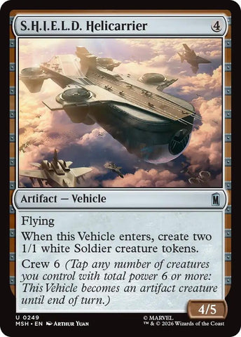 Image for S.H.I.E.L.D. Helicarrier (249) [Marvel Super Heroes] (MSH) - Magic: The Gathering