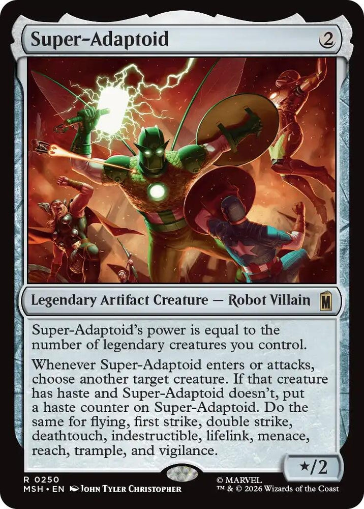 Image for Super-Adaptoid (250) [Marvel Super Heroes] (MSH) - Magic: The Gathering