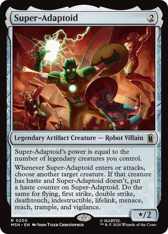 Image for Super-Adaptoid (250) [Marvel Super Heroes] (MSH) - Magic: The Gathering