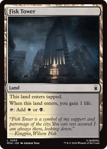 Image for Fisk Tower (265) [Marvel Super Heroes] (MSH) - Magic: The Gathering
