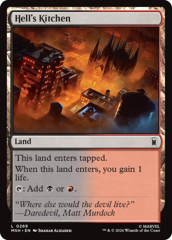 Image for Hell's Kitchen (268) [Marvel Super Heroes] (MSH) - Magic: The Gathering