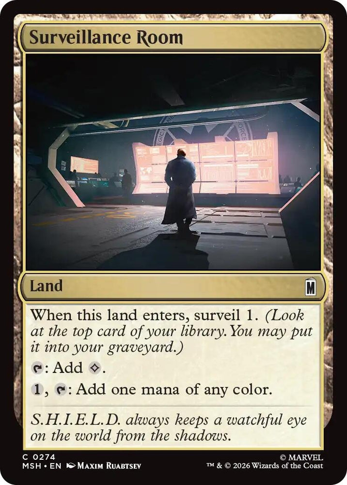 Image for Surveillance Room (274) [Marvel Super Heroes] (MSH) - Magic: The Gathering
