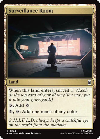 Image for Surveillance Room (274) [Marvel Super Heroes] (MSH) - Magic: The Gathering