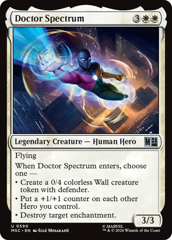 Image for Doctor Spectrum (590) [Commander: Marvel Super Heroes] (MSC) - Magic: The Gathering