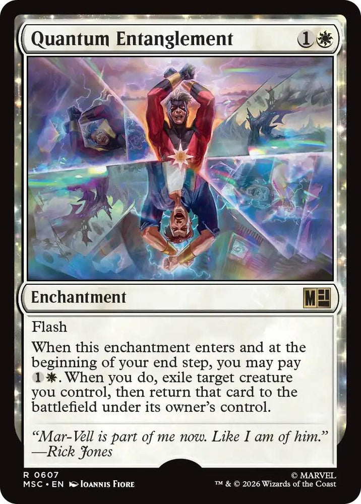 Image for Quantum Entanglement (607) [Commander: Marvel Super Heroes] (MSC) - Magic: The Gathering