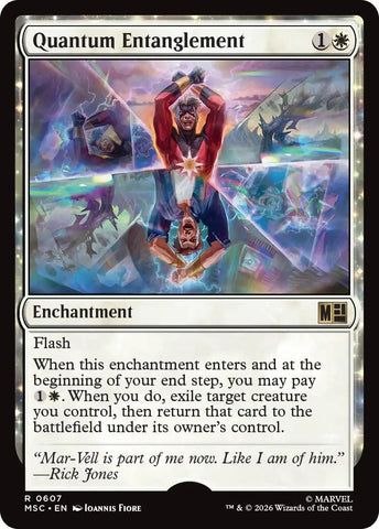 Image for Quantum Entanglement (607) [Commander: Marvel Super Heroes] (MSC) - Magic: The Gathering