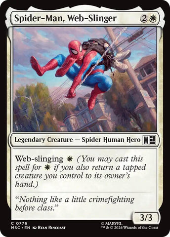 Image for Spider-Man, Web-Slinger (776) [Commander: Marvel Super Heroes] (MSC) - Magic: The Gathering