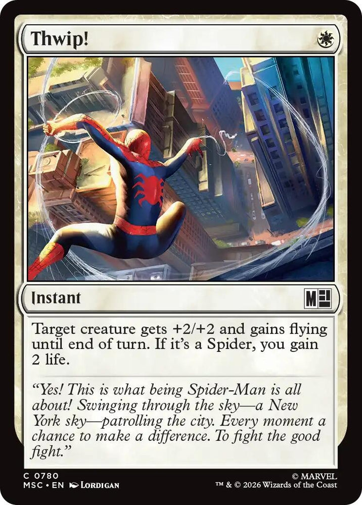 Image for Thwip! (780) [Commander: Marvel Super Heroes] (MSC) - Magic: The Gathering