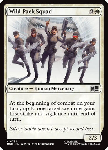 Image for Wild Pack Squad (781) [Commander: Marvel Super Heroes] (MSC) - Magic: The Gathering