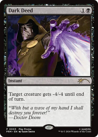 Image for Dark Deed (3) [Standard Showdown Promos] (SSP) - Magic: The Gathering
