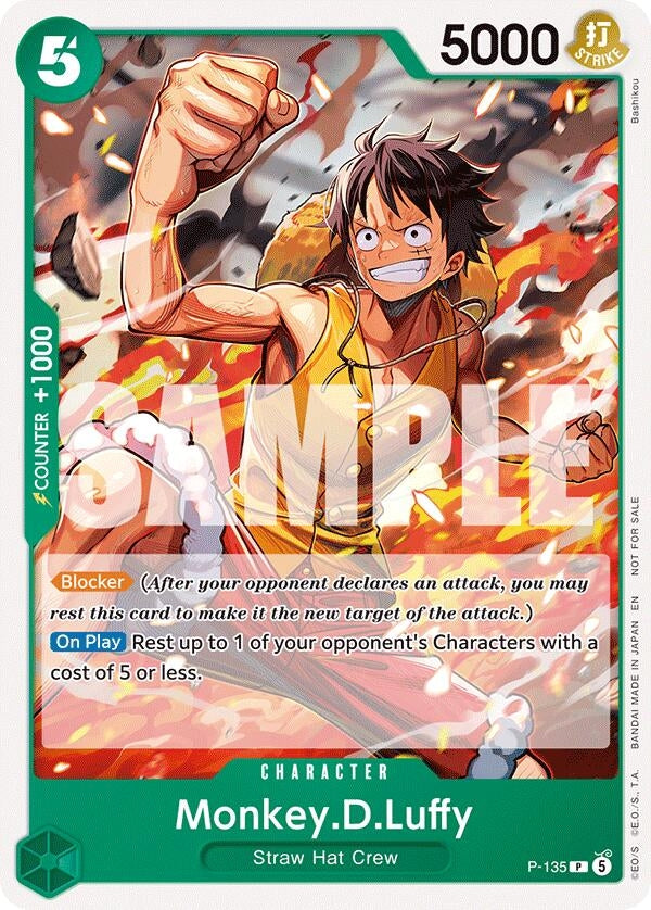 Image for Monkey.D.Luffy (OP16 Release Event) (P-135) [One Piece Promotion Cards] (OP-PR) - One Piece Card Game