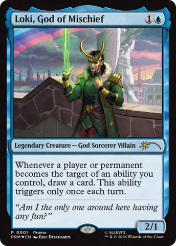 Image for Loki, God of Mischief (1) [Media Promos] (MEDIA) - Magic: The Gathering