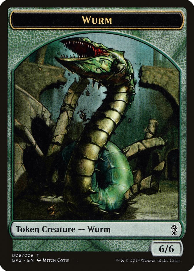 Saproling // Wurm Token [Ravnica Allegiance: Guild Kits]