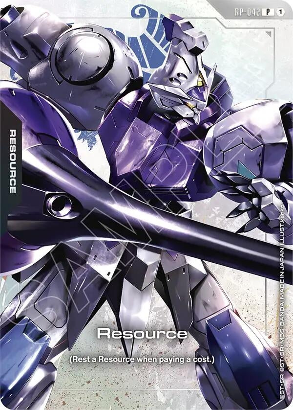 Image for Resource (RP-042) (Premium Accessory Set - Mobile Suit Gundam: Iron-Blooded Orphans) (RP-042) [Promotional Resource Tokens] (RP) - Gundam Card Game